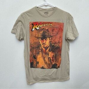 Indiana Jones Lucasfilm Raiders Of The Lost Ark Movie Graphic T-Shirt Size Med